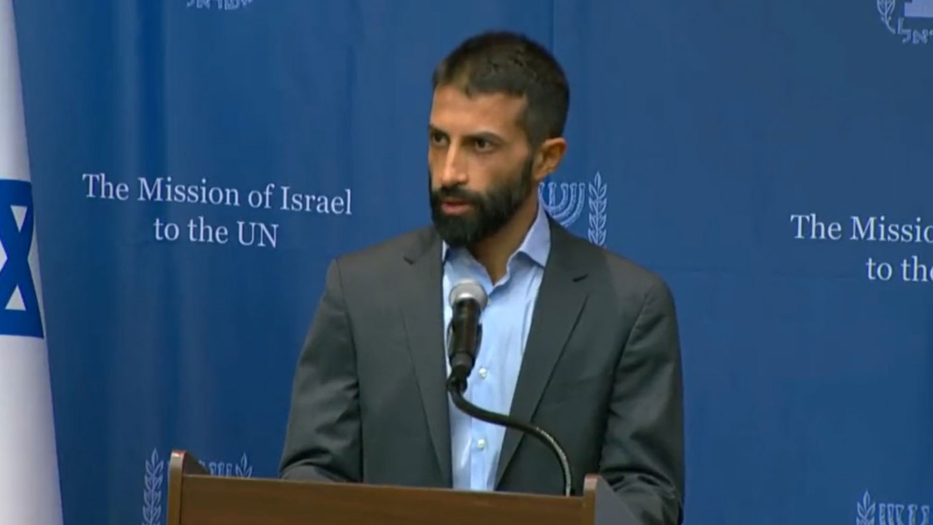 Son of Hamas co-founder condemns group at UN, exposes 'savage' indoctrination of Palestinian children